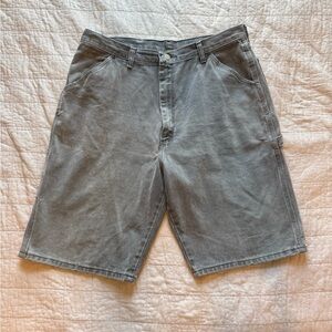 Wrangler Gray Denim Shorts